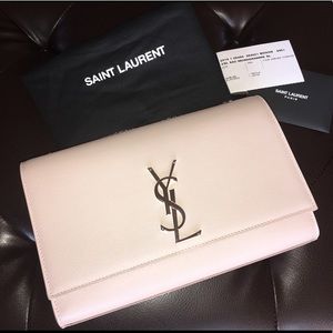 💲⬇️💕KATE MEDIUM PINK GRAIN DE POUDRE LEATHER-NWT